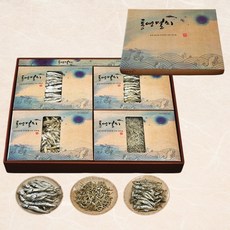설 선물세트 전통 통영 멸치 4종 4호 대멸 중멸 소멸 세멸 실속 구성, 1개