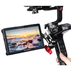 dslr 모니터 카메라 필월드 FEELWORLD-F5 Pro V4 필드 6 인치 LCD 터치 스크린 3D LUT 4K HDMI 호환 비디오, 01 F5pro V4, 01 F5pro V4