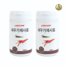 라이브잇 리컴 새우가재 사료, 100ml, 26개