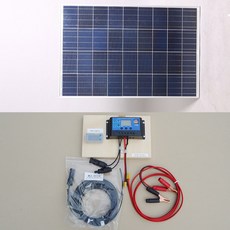 세이브솔라 배터리충전 태양광세트100W 콘트롤보드형 BC형, 1개