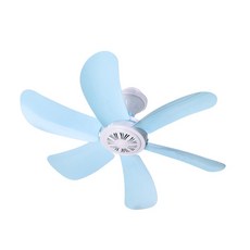 AC220 240V 50 60 hz 미니 천장 팬 8 w 전원 전기 팬 6 블레이드 미니 팬 1.5 m 긴 전원 코드 모기 팬 41 cm 직경|팬|, 1개, EU, 단일