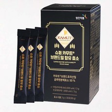 TV홈쇼핑 발효 소화효소 슈퍼 카무트® 브랜드밀 함유 효소 탄수화물 글루텐 분해 효소, 6박스, 90g