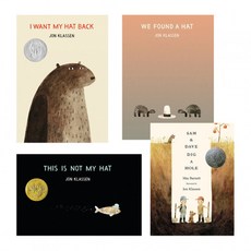 Jon Klassen picture book collection 존 클라센 모자그림책 4종 세트