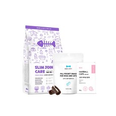  본아페티 슬림앤조인트케어포캣 사료 1KG+고양이 허피스 영양제 허피스캡스 60정+필포켓 간식 981615 