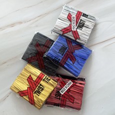 KAY-JAY 컷팅빵끈 8cm 약800개/ 칼라절단빵끈 선물포장 식빵끈 철끈 비닐포장, 블루, 1개