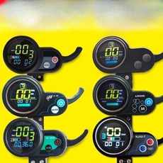킥보드 계기판 스로틀 전동 전동킥보드 JH01 QS 부속 100 가속기 계기판36V48V, G. 48V 컨트롤러, 1개