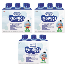 LG생활건강 킨더밀쉬 홍삼 200ML*6입 3개, 200ml, 18개