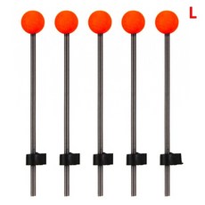 올인원 낚싯대세트 5 pçs 8 13mm inverno vara de pesca no gelo seção superior staninless aço mini pesca, 노랑