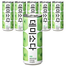 데미소다 애플, 250ml, 12개