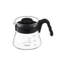 HARIO (하리오) V60 커피 서버 전자레인지 / 식기 세척기 대응 450ml 블랙 일제 VCS-01B