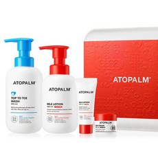 아토팜 에센셜 케어 2종세트 로션200ml탑투토워시300ml), 1개