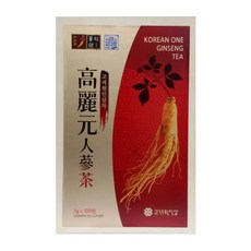 선물용 인삼 티백 과립차 10상자 농축액 나무 목함, 300g, 10개