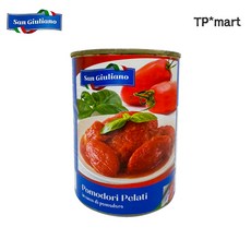 이탈리아 산줄리아노 포모도리 필라티 토마토홀 통조림, 400g, 1개