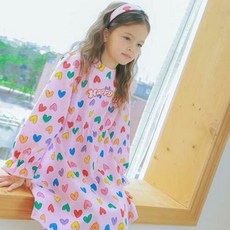 아이러브제이 [아이러브제이] G. 해피데이 하트 원피스 JUFOP01