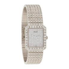 948442 PIAGET Limelight Protocole Watch 18K White Gold 7.00ct Weight Size 6.0 GIA Cert. (중고/리퍼)