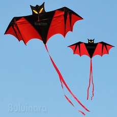 buluinara 동물모양 박쥐 연 (대형연 독수리연 가오리연) 연날리기, 레드배트