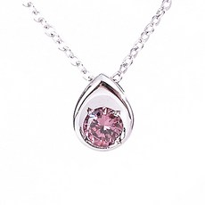 천연자수정목걸이