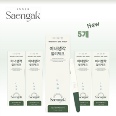 얼리체크 이너생각 임신진단 테스트 임테기_약국용, 5개, 1개입