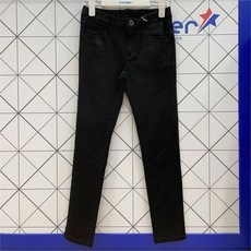 에꼴리에 슬림핏블랙기모바지18D0210BK