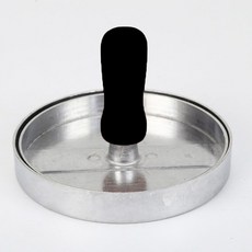 논스틱 햄버거 패티 메이커 종이 포함 주방 바베큐 그릴용 알루미늄 버거, 02, 1개