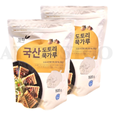 코스트코 국산 청화농산 도토리묵 가루 500G X 2개 도토리 전병 수제비