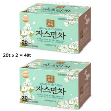 다농원 자스민차, 1g, 40개입, 4개
