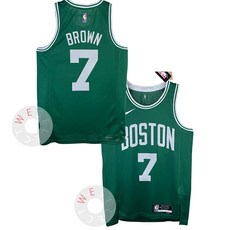 NBA 2023-24 보스턴 셀틱스 제일런 브라운 스윙맨 져지 유니폼 - 아이콘 에디션