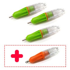 갈치 집어등 7색 3+1 점멸 심해 칼치 낚시 4.5V 배터리 포함