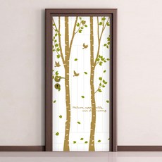 현관문리폼시트지자작