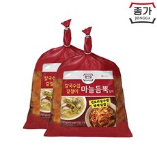 [종가집] 마늘듬뿍김치 750g x 2개