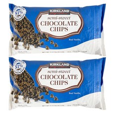 커클랜드 시그니처 초콜릿 칩 51% COCOA, 2.04kg, 2개