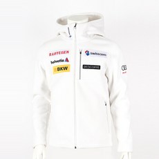 [데상트]공용 스위스 스키팀 후드집업 S0323SKT98-WHT