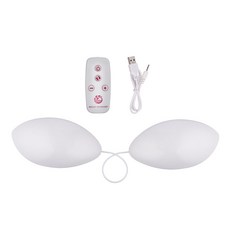 CkeyiN 전기 유방 마사지 유방 확대 가슴 마사지기 휴대용 USB 충전식
