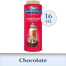 Ghirardelli 기라델리 프리미엄 초콜릿 소스 커피 아이스크림 디저트 토핑 시럽 454g 2팩