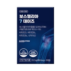 그린스토어 보스웰리아 7데이즈 약국정품, 1개, 30정