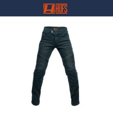 HUFEISEN HUFS 281 아크틱 기모 케블라 라이딩진, 블랙