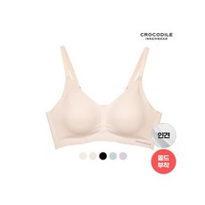 크로커다일 이너웨어 [크로커다일] 쿨 라이크라 인견쉘론 스트랍 감탄브라 택1