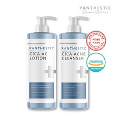 [판테스틱 아크네 바디워시 500ml+바디로션 500ml] 여드름/등드름/가드름/대용량
