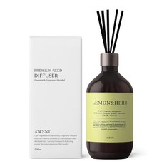 에이센트 네이처 대용량 디퓨저, 레몬허브, 500ml, 1개