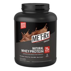 MET-Rx Natural 유청단백질 Chocolate 2.26kg 노익스부스터 노익스 프로틴초코볼 몬스터밀크 아이언맥스 암웨이단백질 신타6아이솔레이트 옵티멈플래티넘하이드로 Whey Protein, 1개, 1
