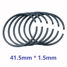 6PCS TH43 피스톤 링 41.5MM 1.5MM 가와사키 TH430 KBH43 실린더 2 스트로크 트리머 KAAZ ZYLINDER KOLBEN 추가 정원 도구, 1개