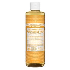 Dr. Bronner’s - Pure-Castile Liquid Soap (Eucalyptus 16 ounce 2-Pack) - Made with Organic Oils 18-in-1 Uses: Face Body Hair Laundry Pets a, 본문참고, 본문참고, 옵션 2 Color = Citrus
