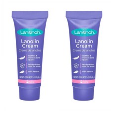 Lansinoh Lanolin Nipple Cream for Breastfeeding 란시노 라놀린 니플 크림 포 브레스트피딩 1.41oz(40g) 2팩