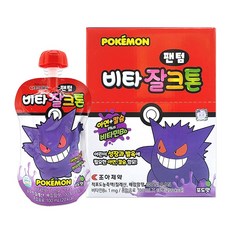 조아제약 비타잘크톤 포켓몬 팬텀 포도맛 100ml x 10팩 [약국전용상품], 1박스