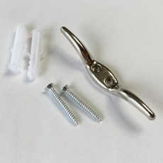 커튼 줄 후크 수직 블라인드 로프 묶음 고정 장식 정리 아연 합금 나사 고정 낱개