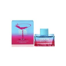 안토니오 반데라스의 칵테일 유혹 블루 여성용 100ml EDT 새로운 IN BOX