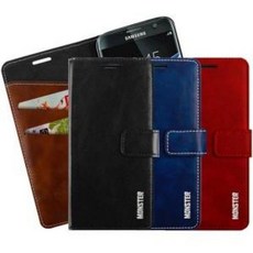 피혁Case Diary 몬 Galaxy 옵션체크 네이비 레드 브라운 블랙 + 50476멜덧