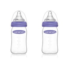 Lansinoh Glass Baby Bottle 란시노 유리 젖병 160ml 2팩