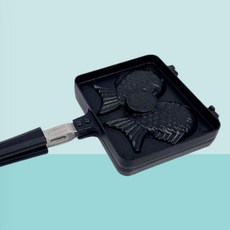 잉어빵틀 붕어빵팬 2구 붕어빵 만들기 겨울방학 간식, 998개, 18cm