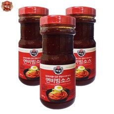 예이니식품 백설 면비빔소스 3개(890g*3개)쫄면냉면국수요리양념장 즉석간편식품 비빔소스 국수장 조미료 양념, 890g, 3개